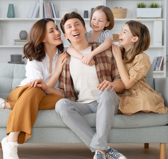 muebles diseño online salon familiar sofa moderno gris