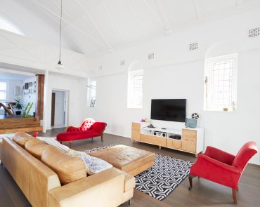 mobiliario hogar exclusivo salon amplio sofa gris diseño